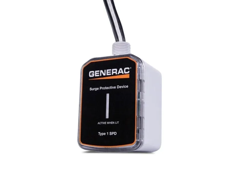 Generac surge protection device with power cord.